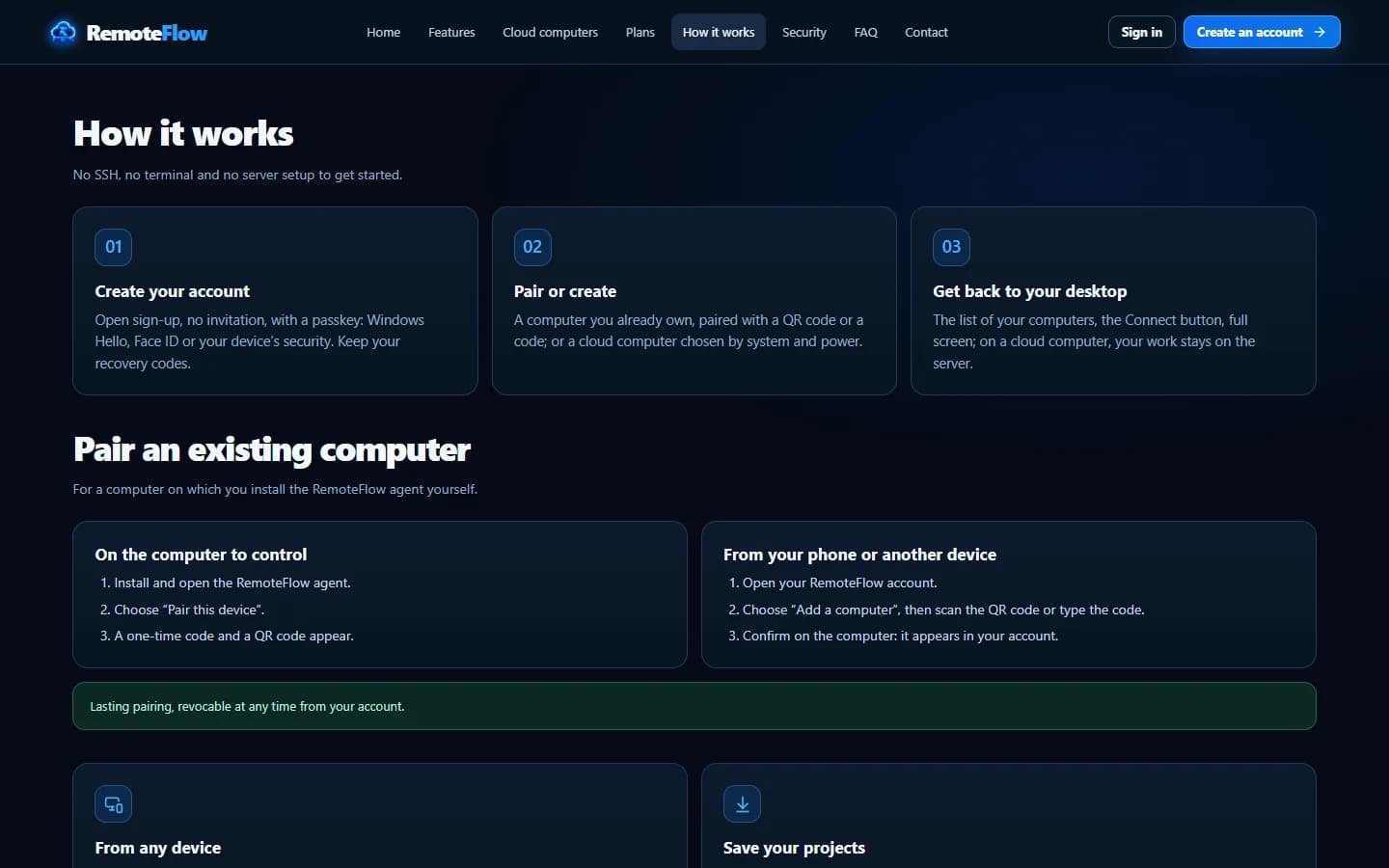 RemoteFlow — How it works