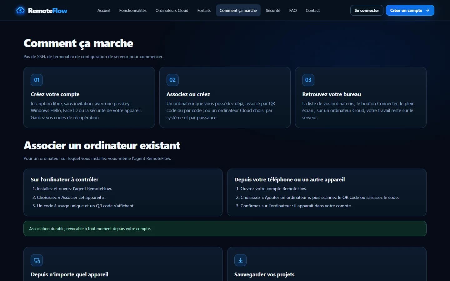 RemoteFlow — Comment ça marche